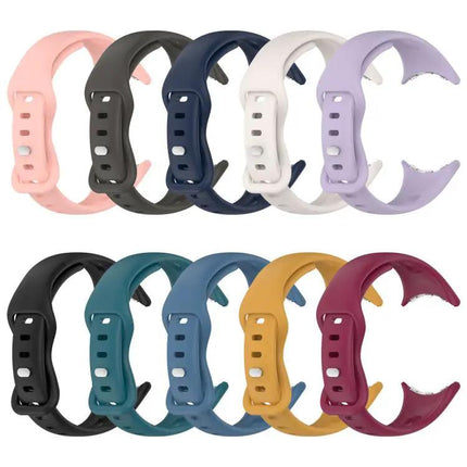 Xdfind Silicone Watch Band 41mm Butterfly Buckle Small Waist