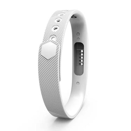 Fitbit Flex 2 Silicone Band Translucent Metal Buckle S And L