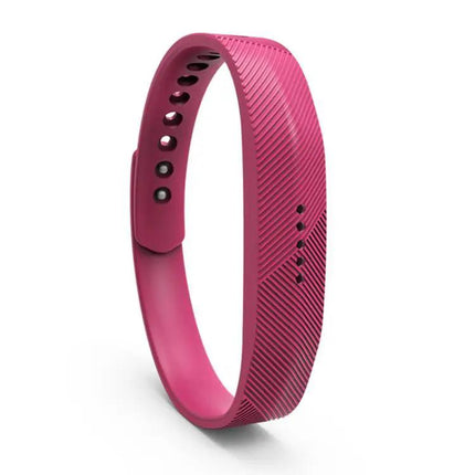 Fitbit Flex 2 Silicone Band Translucent Metal Buckle S And L