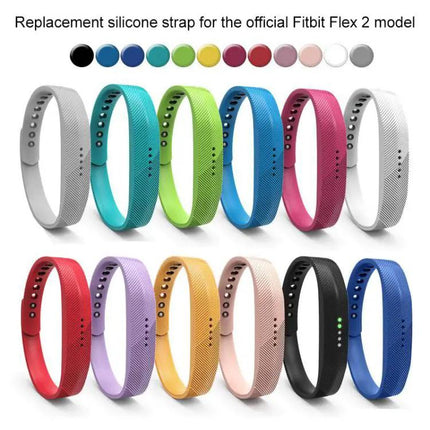 Fitbit Flex 2 Silicone Band Translucent Metal Buckle S And L