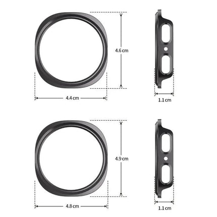 Xdfind PC Half-Cover Protective Case For Galaxy Watch 40 44mm