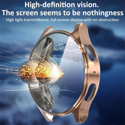 Xdfind Tempered Glass TPU Case for Samsung Galaxy Watch7 40mm