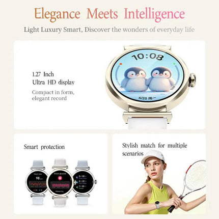 GR4 Women's Smartwatch 1.27 Inch Touch Display IP68