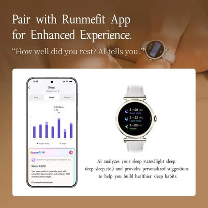 GR4 Women's Smartwatch 1.27 Inch Touch Display IP68