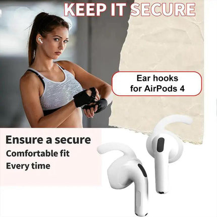 XDcase Silicone Anti-Slip Ear Tips 3-Pack With Case AirPods 4