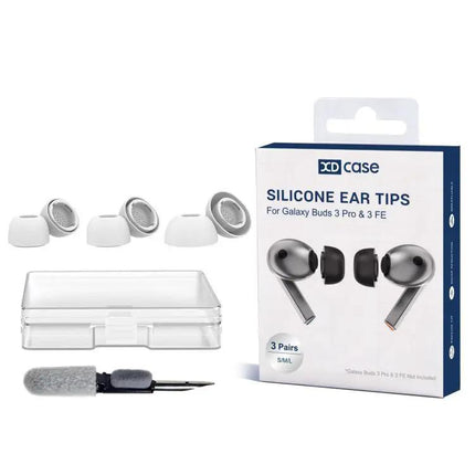 XDcase Silicone Ear Tips 3 Pairs Kit For Galaxy Buds3 Pro