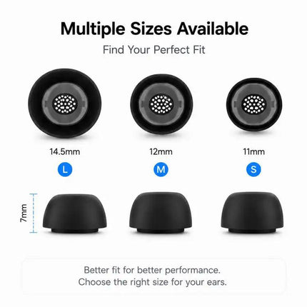 XDcase Silicone Ear Tips 3 Pairs Kit For Galaxy Buds3 Pro