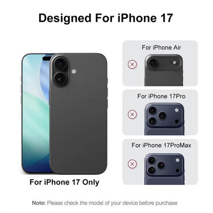 XDcase iPhone Lens Protector for Everyday Photography showing designed for iPhone 17 rear camera protection with metal frame and tempered glass