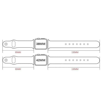 5-Pack xDfind Genuine Leather Watch Bands For Apple Watch | Syndmart