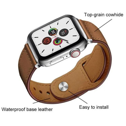 5-Pack xDfind Genuine Leather Watch Bands For Apple Watch | Syndmart