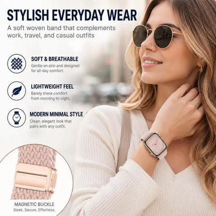 Apple Watch Nylon Band 5 Pack Magnetic Buckle Loop | Syndmart