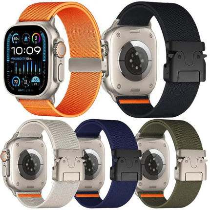 xDfind 5-Pack Nylon Parachute Buckle Apple Watch Bands | Syndmart