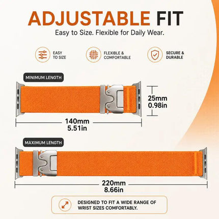 xDfind 5-Pack Nylon Parachute Buckle Apple Watch Bands | Syndmart