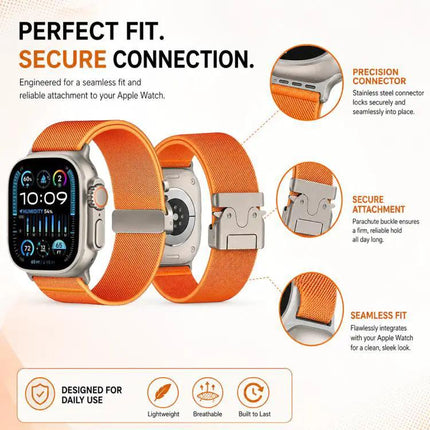 xDfind 5-Pack Nylon Parachute Buckle Apple Watch Bands | Syndmart