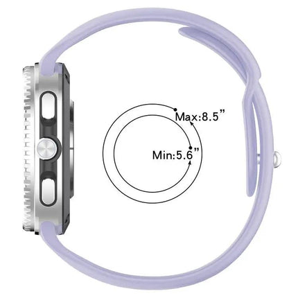 5-Pack Silicone Bands Reverse Buckle For Galaxy Watch 9/8 | Syndmart