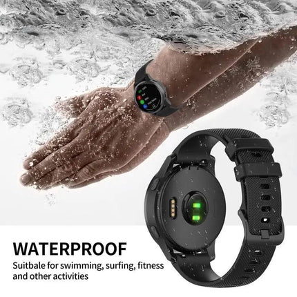 XDfind 5-Pack Silicone Watch Bands 18/20/22mm Plaid