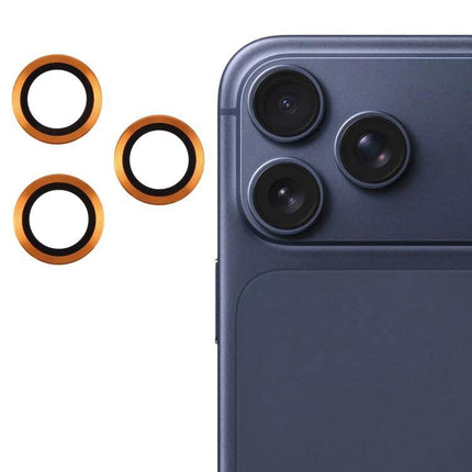 Camera Lens Protector for iPhone 17 Everyday Protection for Daily Phone Use and Photos - clear hard finish, scratch-resistant camera ring set