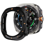 For Galaxy Watch Ultra2 2026 / 2025 / 1 2024 / Black + Orange