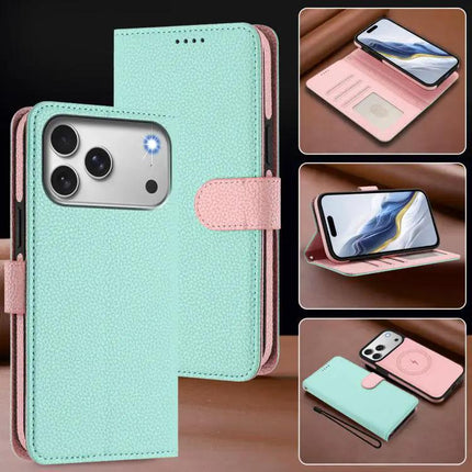 Vegan Leather Phone Case With Detachable Wallet