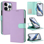 For iPhone 16 Pro / Purple Mint Green