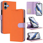 For iPhone 16 Plus / Orange Purple