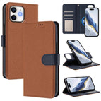 For iPhone 12 / 12 Pro / Brown Dark Blue