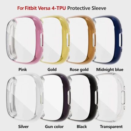 Xdfind TPU Full-Coverage Protective Case for Fitbit Versa 3/4