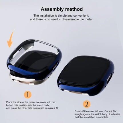 Xdfind TPU Full-Coverage Protective Case for Fitbit Versa 3/4