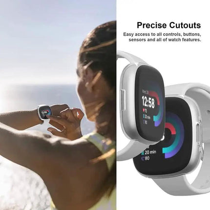 Xdfind TPU Full-Coverage Protective Case for Fitbit Versa 3/4