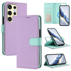 For Samsung Galaxy S23 Ultra 5G / Purple Mint Green