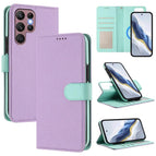 For Samsung Galaxy S21 Ultra 5G / Purple Mint Green