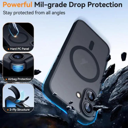 XDcase Frosted Magnetic Phone Case For Everyday Protection On Commutes And Outings