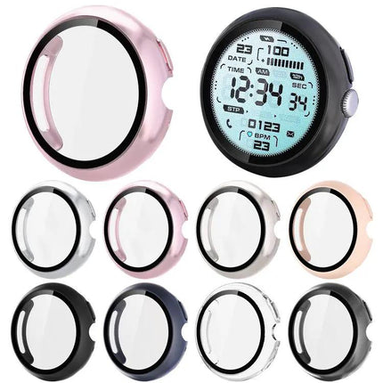 Xdfind Tempered PC Watch Cover for Pixel Watch 41/45mm