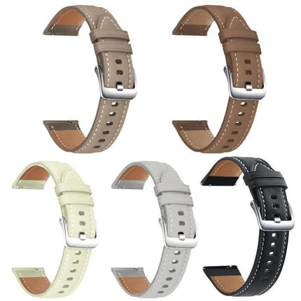 Xdfind 5-Pack Vegan Leather Bands Black Galaxy Watch 9/8