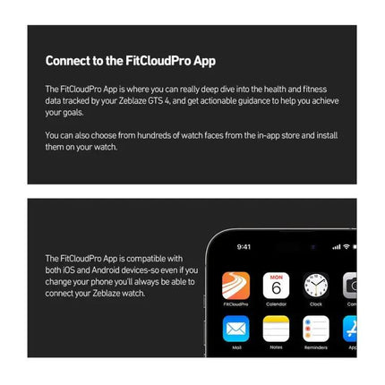 Zeblaze Waterproof Sports Fitness Smartwatch With Calls