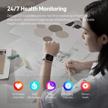 Zeblaze Waterproof Sports Fitness Smartwatch With Calls