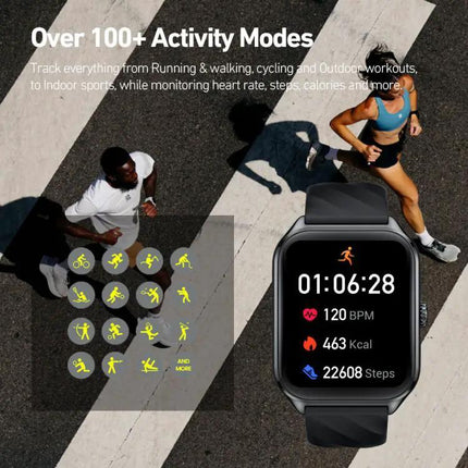 Zeblaze Waterproof Sports Fitness Smartwatch With Calls