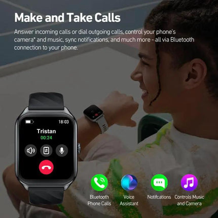 Zeblaze Waterproof Sports Fitness Smartwatch With Calls