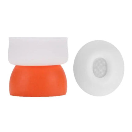 XDcase Silicone Earbud Tips 3 Pairs S/M/L White Orange