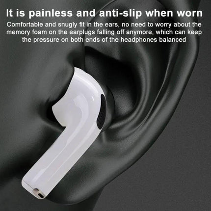 XDcase Silicone Earbud Tips 3 Pairs S/M/L White Orange