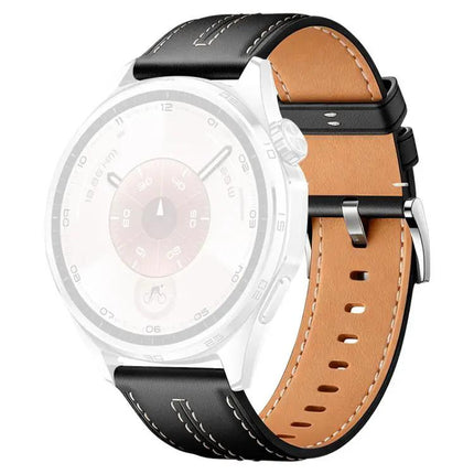 Vegan Leather Watch Band Cowhide Texture 18 20 22mm