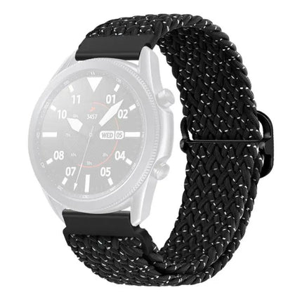 Xdfind Nylon Braided Watch Band Sliding Buckle 20mm, 22mm