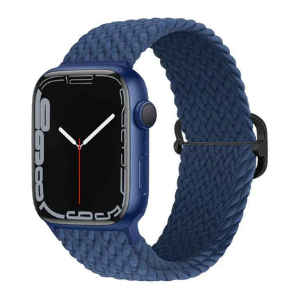 Nylon Braided Sliding Buckle Watch Band for Apple Watch | Syndmart