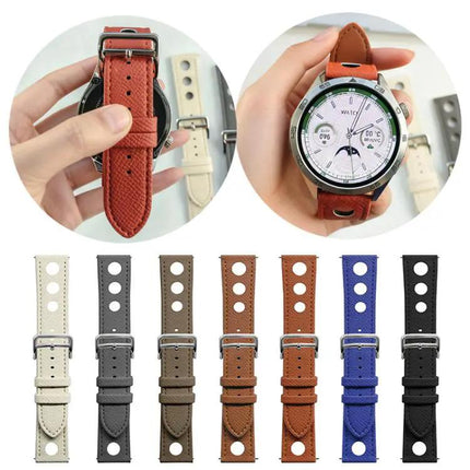 XDFind Vegan Leather Watch Band Palm Texture 20mm 22mm