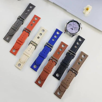 XDFind Vegan Leather Watch Band Palm Texture 20mm 22mm