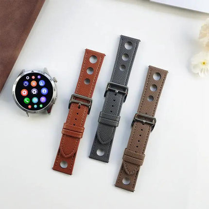 XDFind Vegan Leather Watch Band Palm Texture 20mm 22mm