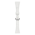 18mm / White+Silver Buckle
