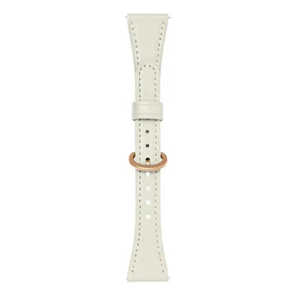 XDFind Vegan Leather Watch Band 18mm 20mm Flat-Head