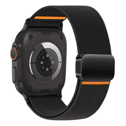 Apple Watch Nylon Magnetic Buckle Band Elastic Adjustable | Syndmart