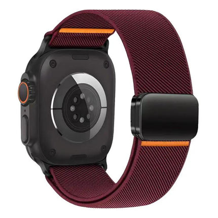Apple Watch Nylon Magnetic Buckle Band Elastic Adjustable | Syndmart